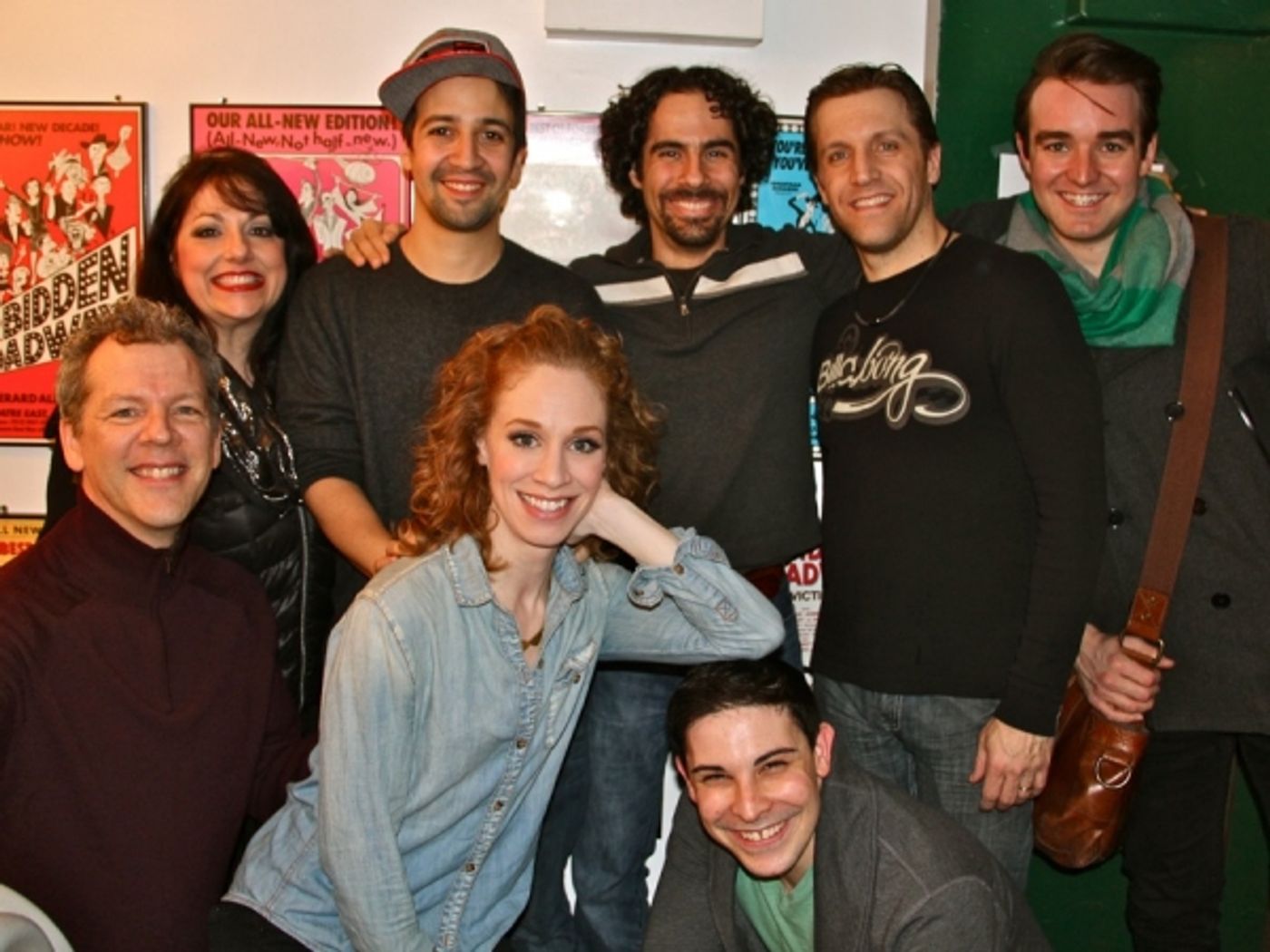 Photo Flash: Lin-Manuel Miranda & More Visit FORBIDDEN BROADWAY Photo Flash: Lin-Manuel Miranda & More Visit FORBIDDEN BROADWAY Image