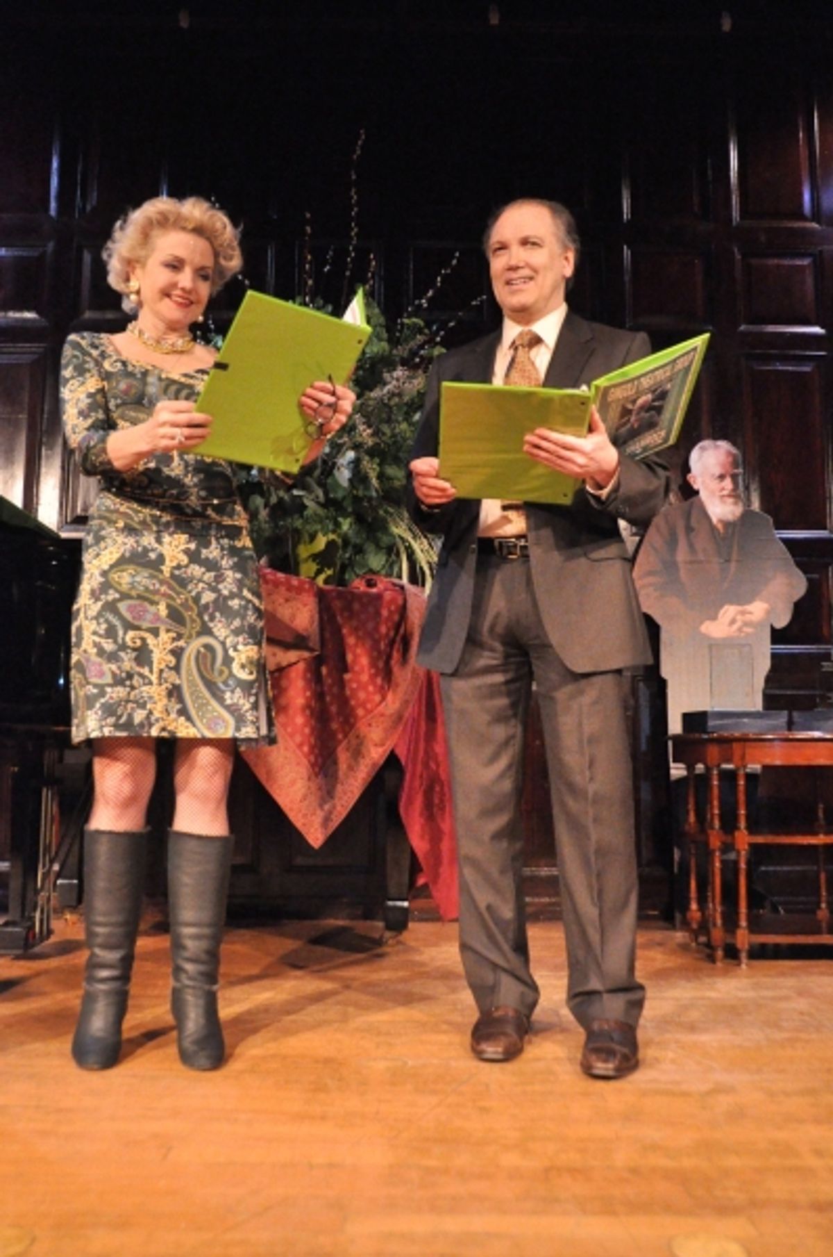 Alison Fraser and Charles Busch at 