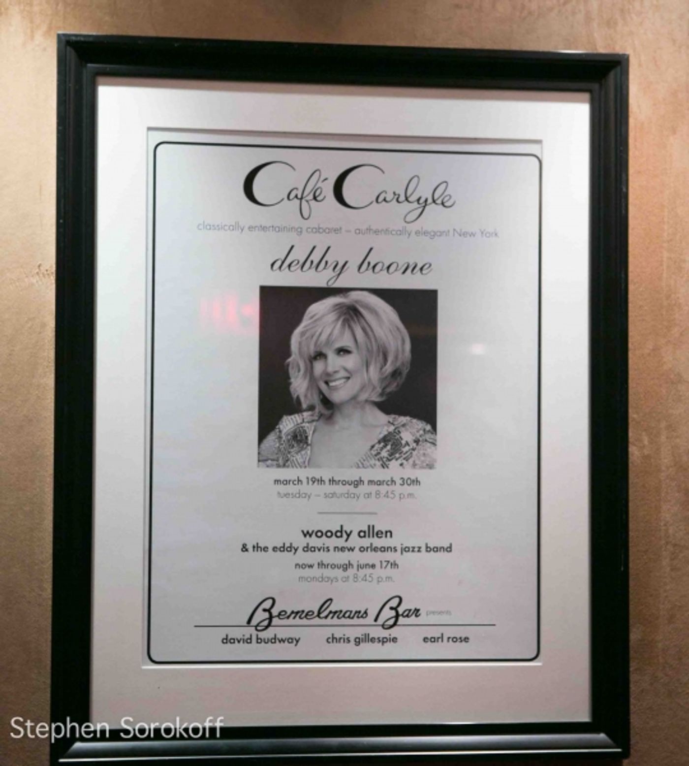 Photo Coverage: Debby Boone Brings SWING THIS to Cafe Carlyle Photo Coverage: Debby Boone Brings SWING THIS to Cafe Carlyle Image