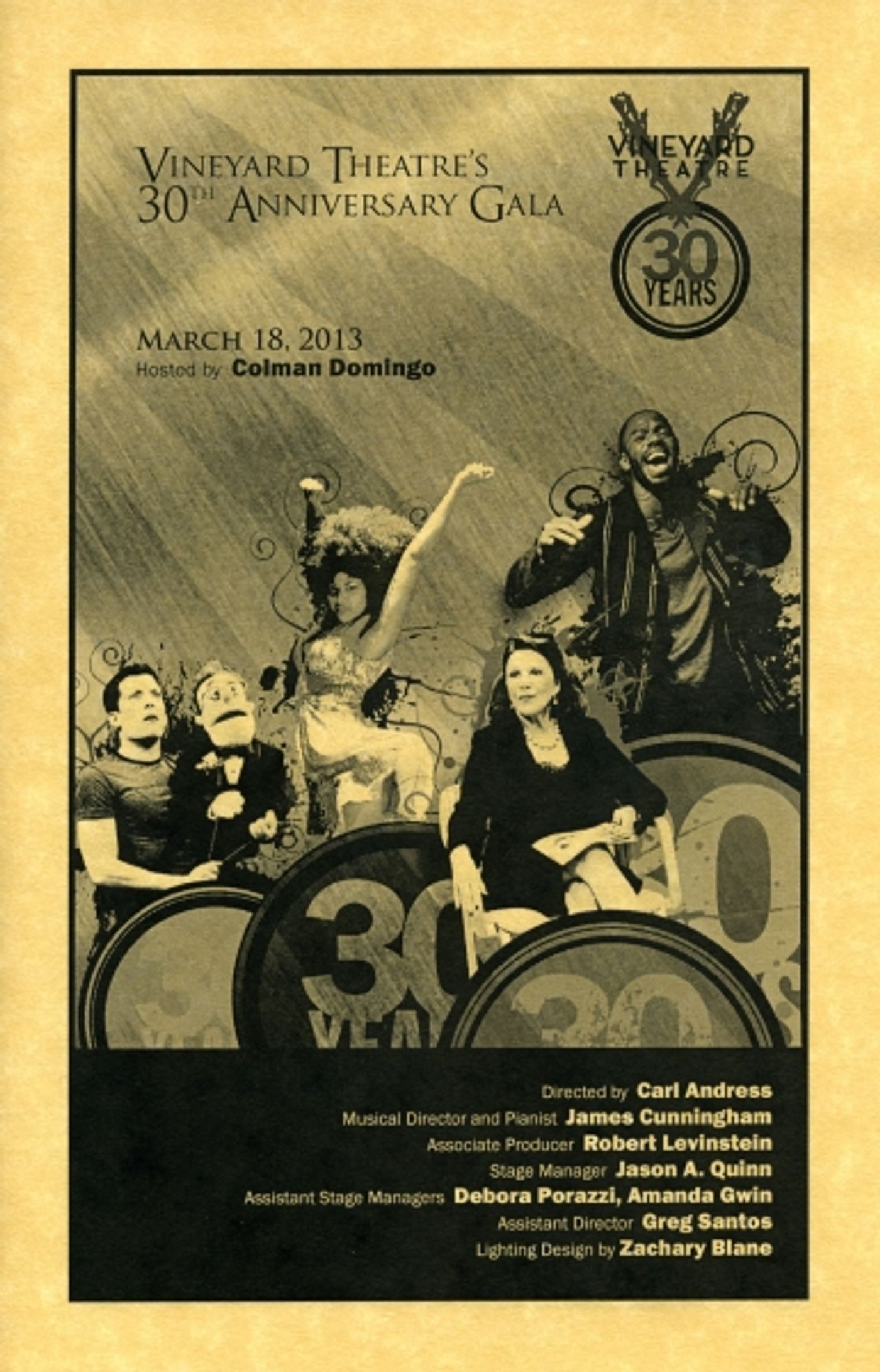 Photo Coverage: Judy Kuhn, Mandy Gonzalez & More Perform at Vineyard Theatre's 30th Gala- Part One  Image