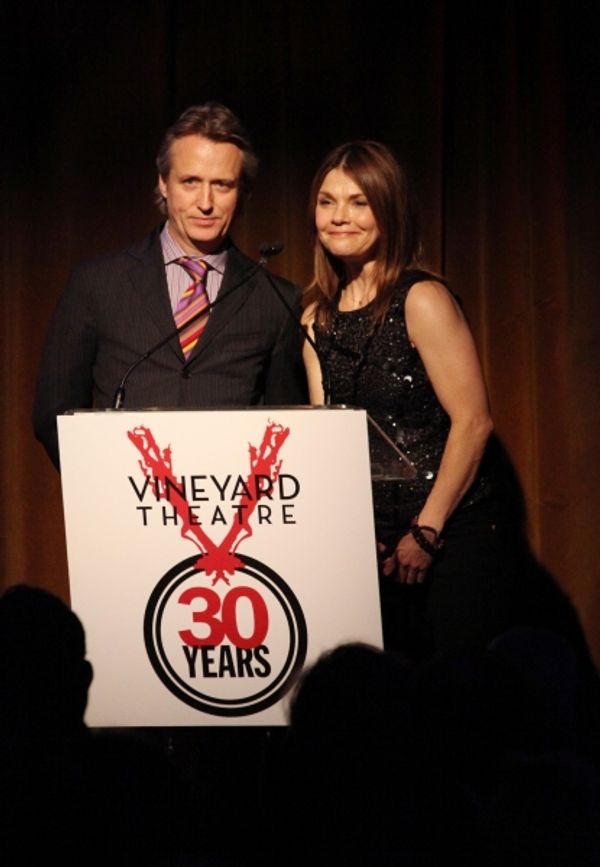 Linus Roache & Kathryn Erbe Photo