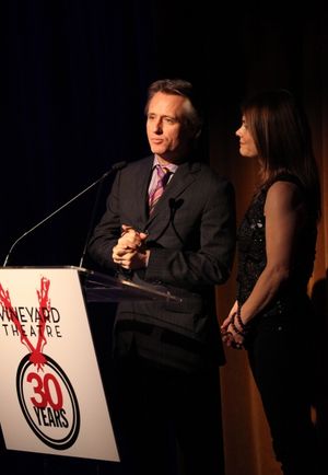 Linus Roache &amp; Kathryn Erbe Photo