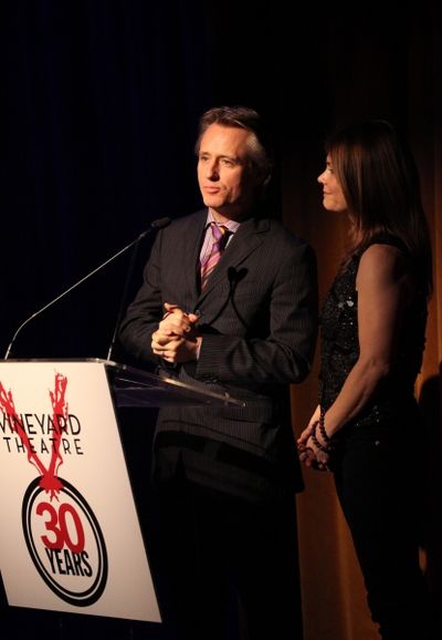 Linus Roache &amp; Kathryn Erbe Photo