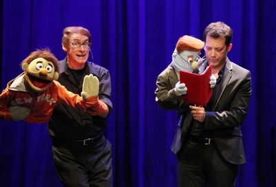 Avenue Q: Rick Lyon &amp; John Tartaglia Photo