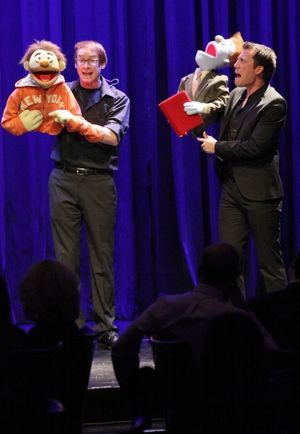 Rick Lyon & John Tartaglia @ BroadwayWorld Rick Lyon & John Tartaglia Photo