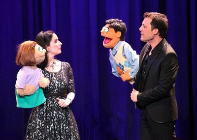 Stephanie D'ABruzzo & John Tartaglia Photo
