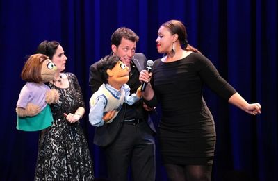 John Tartaglia & Stephanie D'ABruzzo & Carmen Ruby Floyd Photo