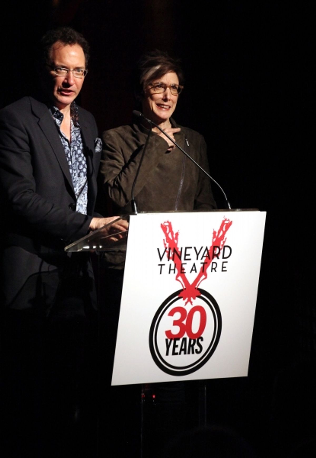 Kevin McCollum & Robyn Goodman at 