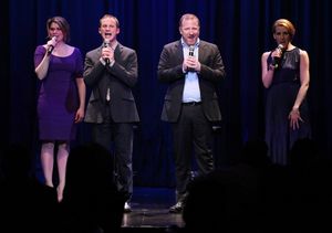 Heidi Blickenstaff, Jeff Bowen, Hunter Bell & Susan Blackwell @ BroadwayWorld Heidi Blickenstaff, Jeff Bowen, Hunter Bell & Susan Blackwell Photo