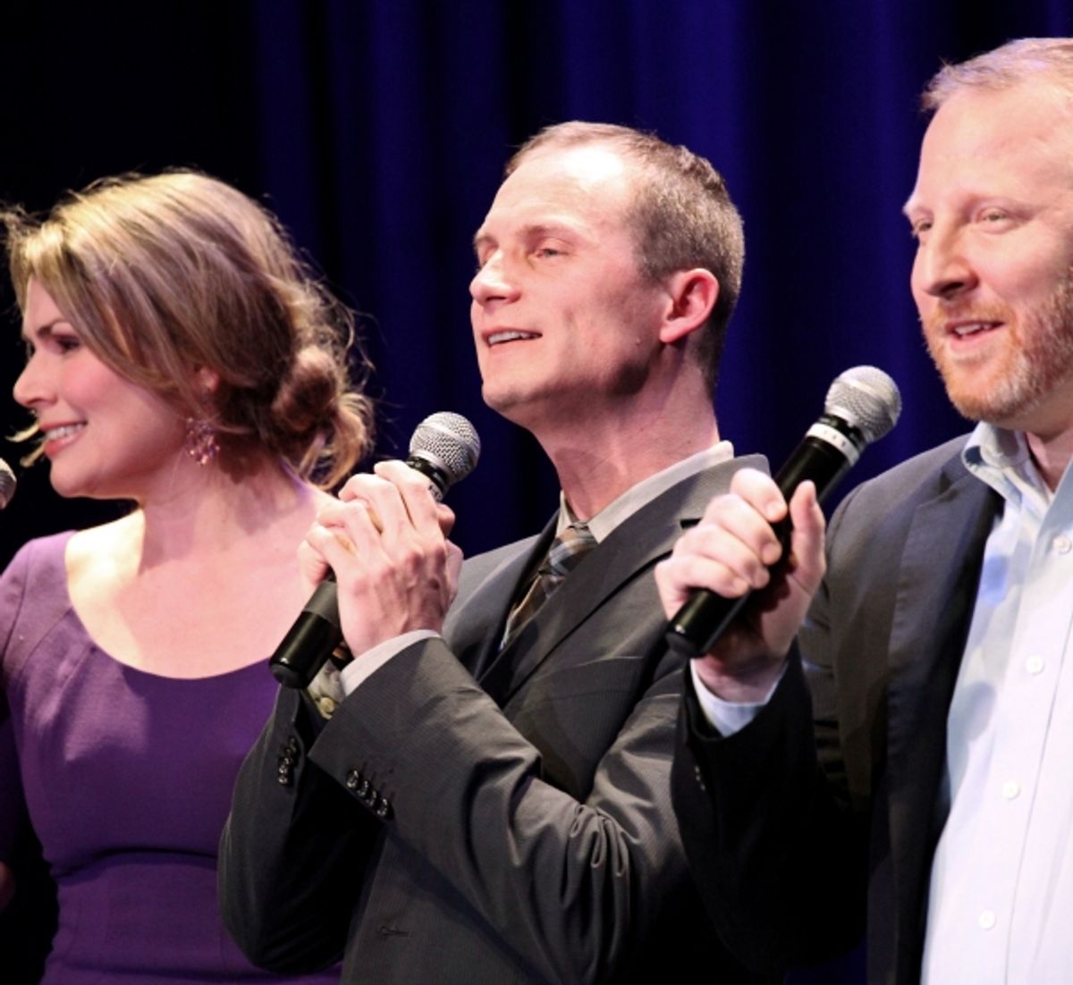 Heidi Blickenstaff, Jeff Bowen & Hunter Bell  at 