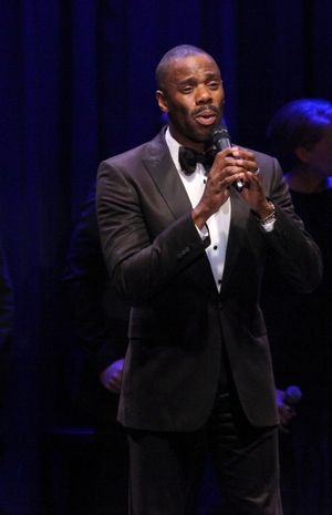 Colman Domingo with cake finale @ BroadwayWorld Colman Domingo with cake finale Photo