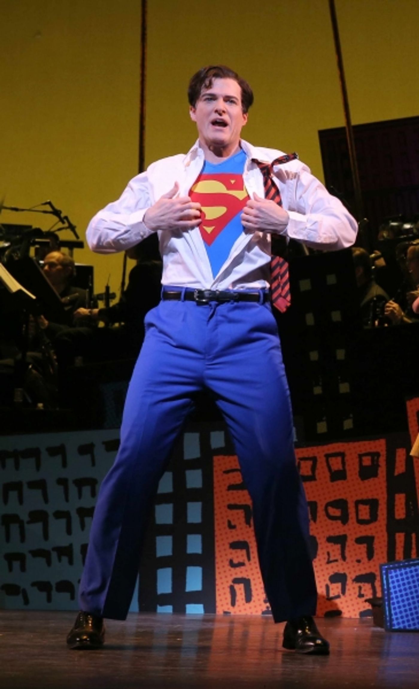 Photo Flash: First Look - Encores! IT'S A BIRD...IT'S A PLANE...IT'S SUPERMAN in Performance!  Image