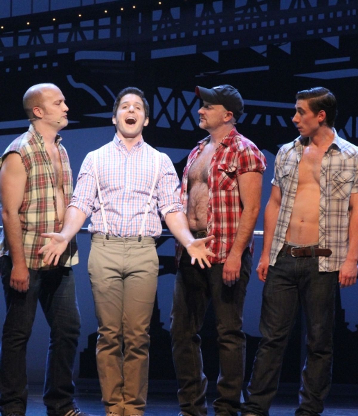 Howie MicheAl Smith with Lenny Daniel, Greg Roderick and Anthony Festa at 