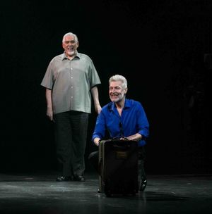 Jim Brochu and Tony Sheldon @ BroadwayWorld Jim Brochu and Tony Sheldon Photo