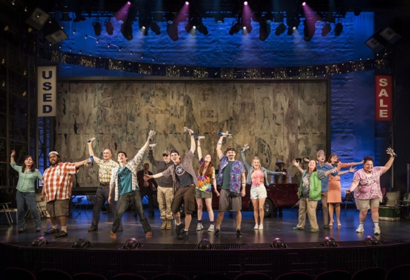 Photo Flash: First Look at Allison Case, Jay Armstrong Johnson & More in HANDS ON A HARDBODY  Image