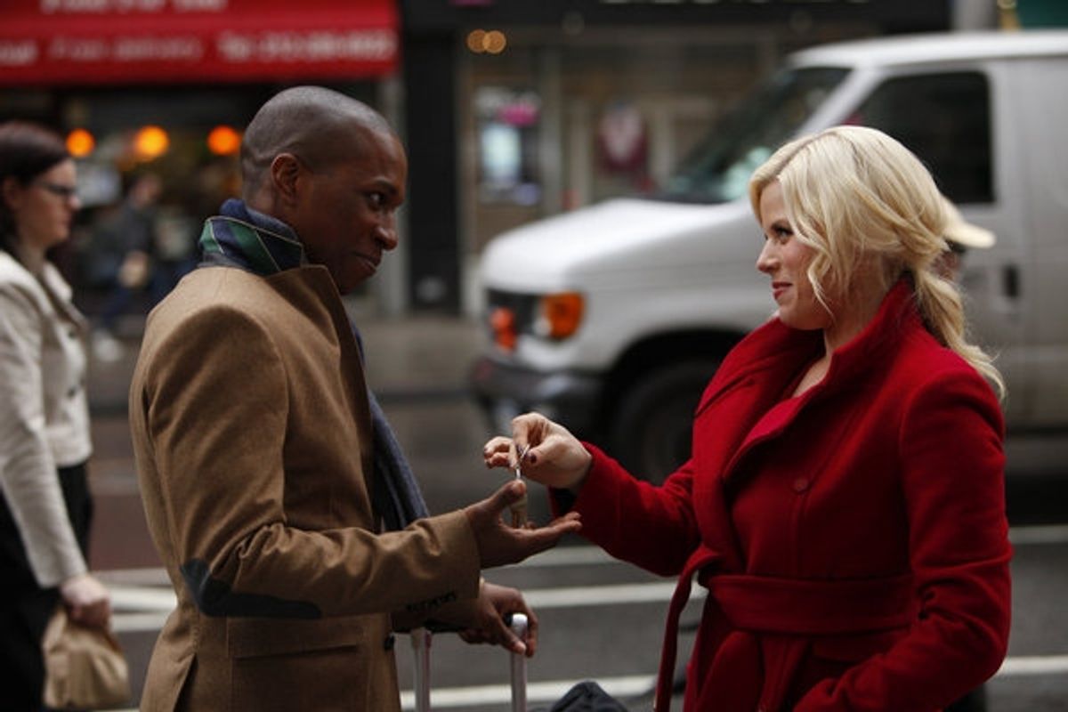 Leslie Odom Jr., Megan Hilty at 
