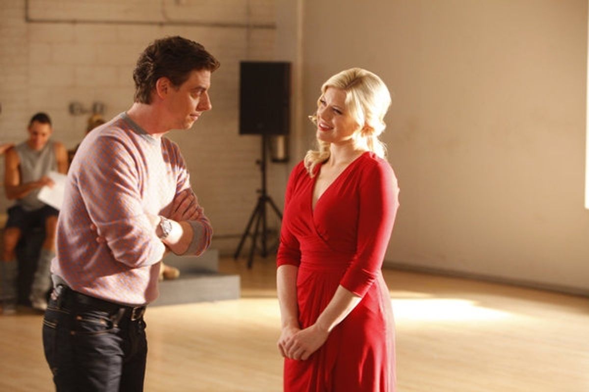Christian Borle, Megan Hilty at 