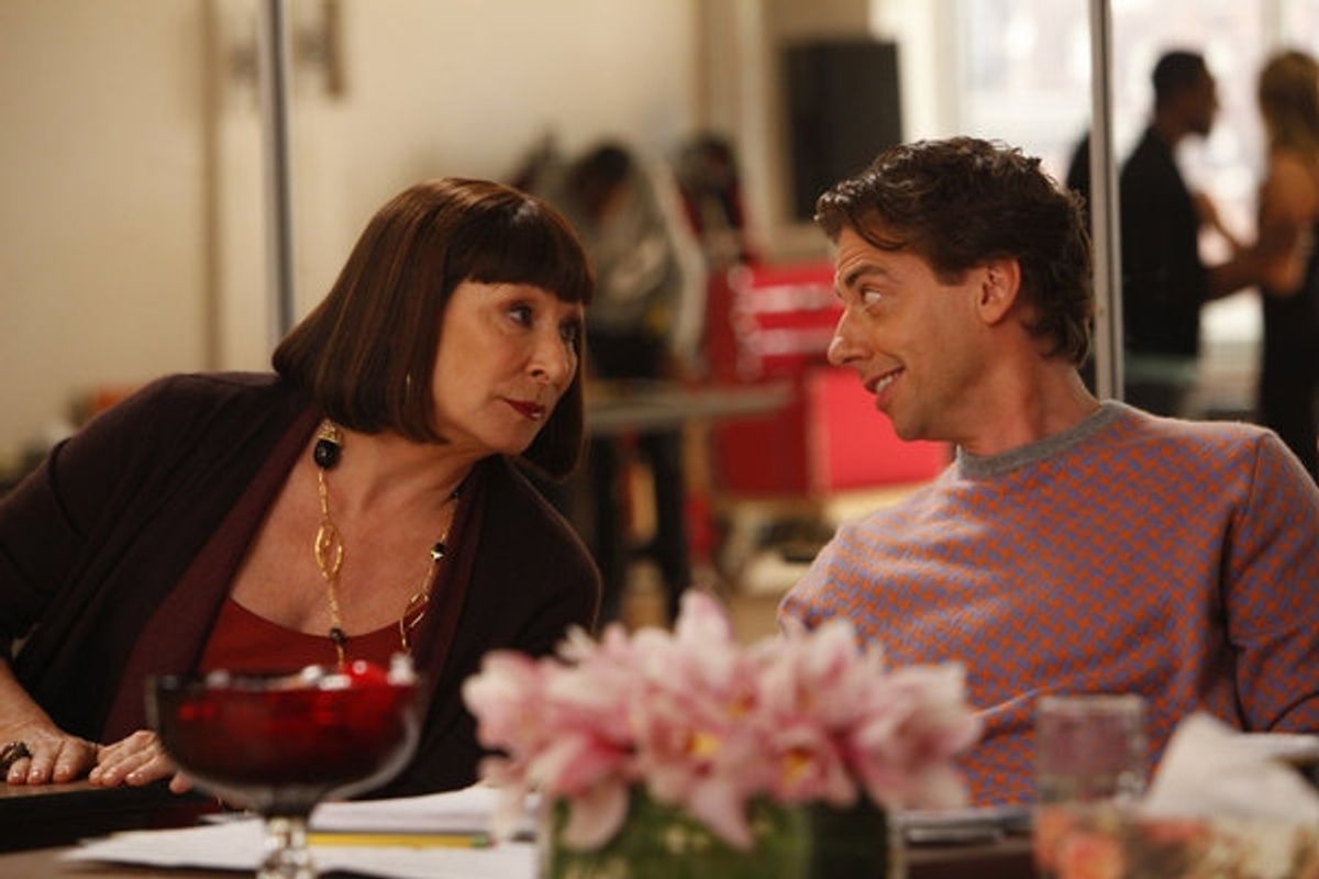 Anjelica Huston, Christian Borle at 