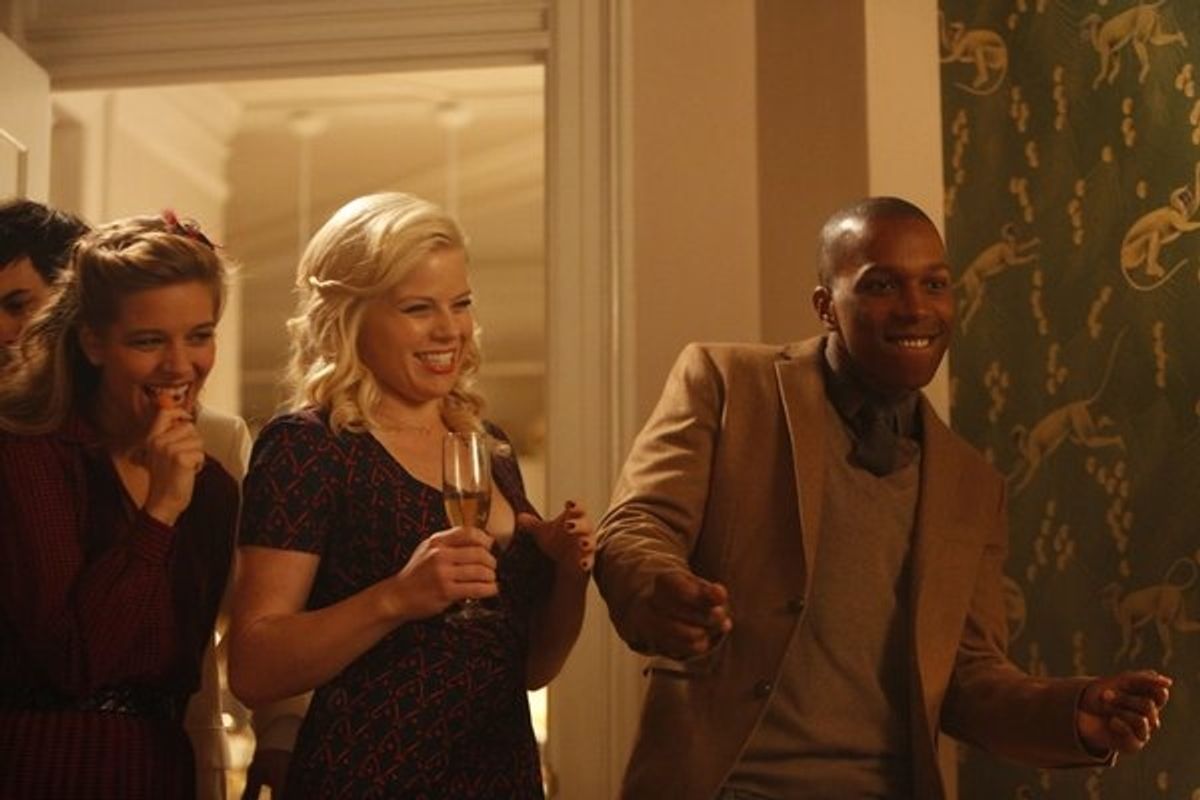 Megan Hilty, Leslie Odom, Jr. at 