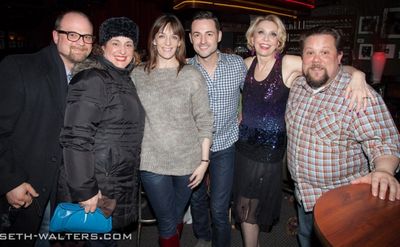 Carl Andress, Mary Testa, Julia Murney, Max von Essen, Julie Halston and Justin Squig Photo