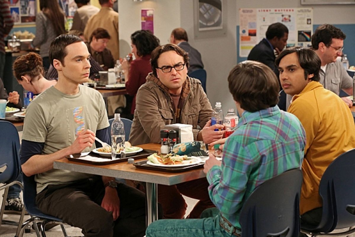 Jim Parsons, Johnny Galecki, Simon Helberg, Kunal Nayyar at 
