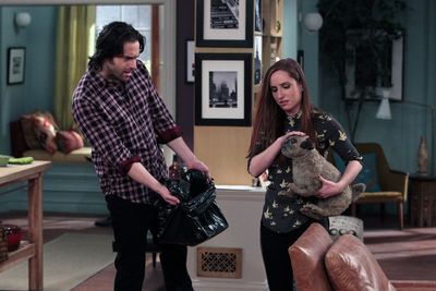Chris D'Elia, Zoe Lister-Jones Photo