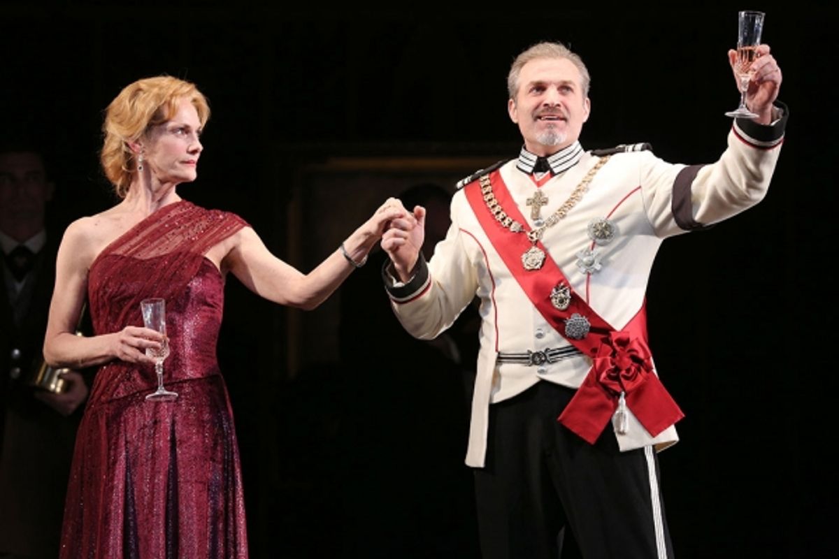  Lisa Emery and Marc Kudisch at 