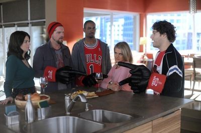Casey Wilson, Zachary Knighton, DAMON WAYANS JR., ELIZA COUPE, ADAM PALLY Photo
