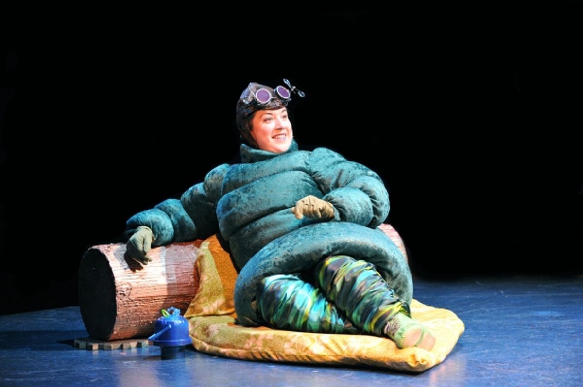 Sophie Grimm as The Caterpillar at 