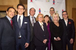 Hal Luftig, Stewart Adelson, M.D., Jeffrey Lieberman, M.D., Anke A. Ehrhardt, Ph.D., Bobbie Berkowitz Ph.D., Jerry Mitchell, Cyndi Lauper, Walter O. Bockting, Ph.D. @ BroadwayWorld Hal Luftig, Stewart Adelson, M.D., Jeffrey Lieberman, M.D., Anke A. Ehrhardt, Ph.D., Photo