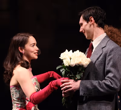 Emilia Clarke &amp; Cory Michael Smith Photo