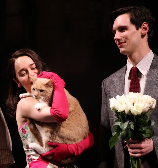 Emilia Clarke & Cory Michael Smith with Vito Vincent Photo