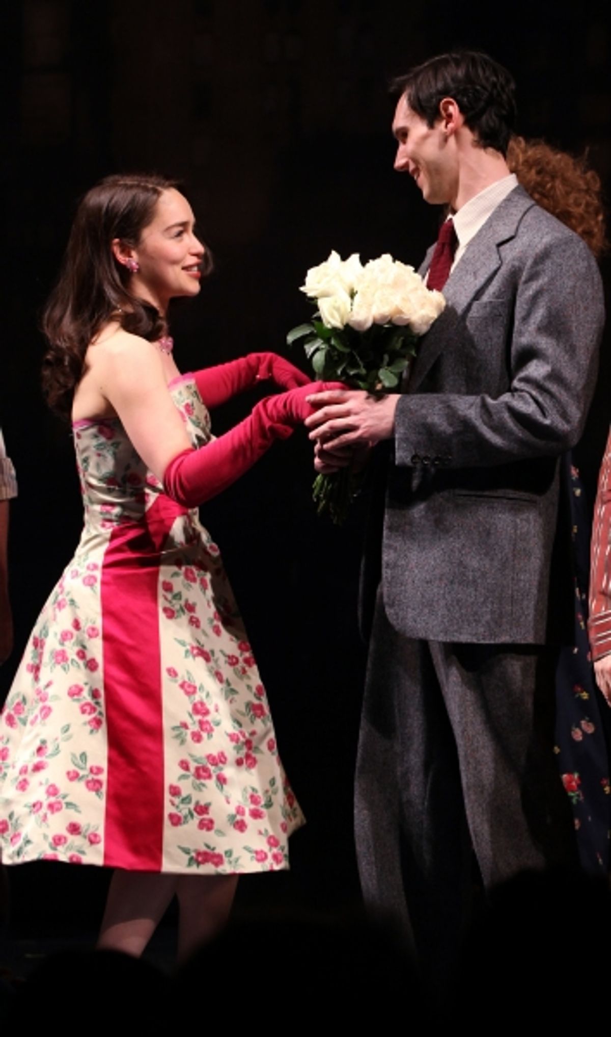 Emilia Clarke &amp; Cory Michael Smith at 