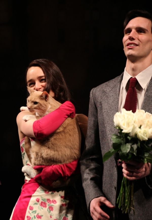 Emilia Clarke & Cory Michael Smith with Vito Vincent Photo