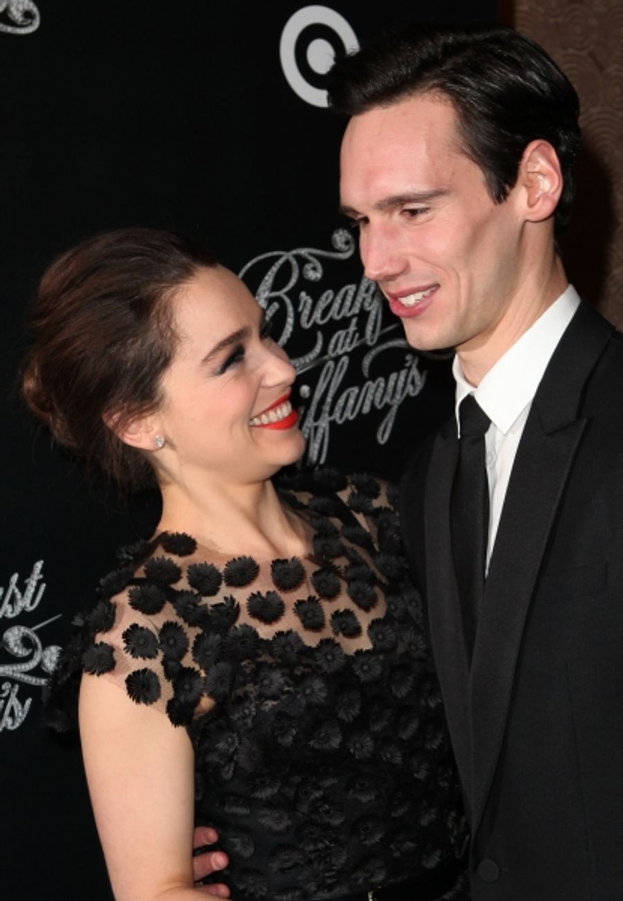 Photo Coverage: Emilia Clarke, Cory Michael Smith and More at BREAKFAST AT TIFFANY'S Black & White Bash Image