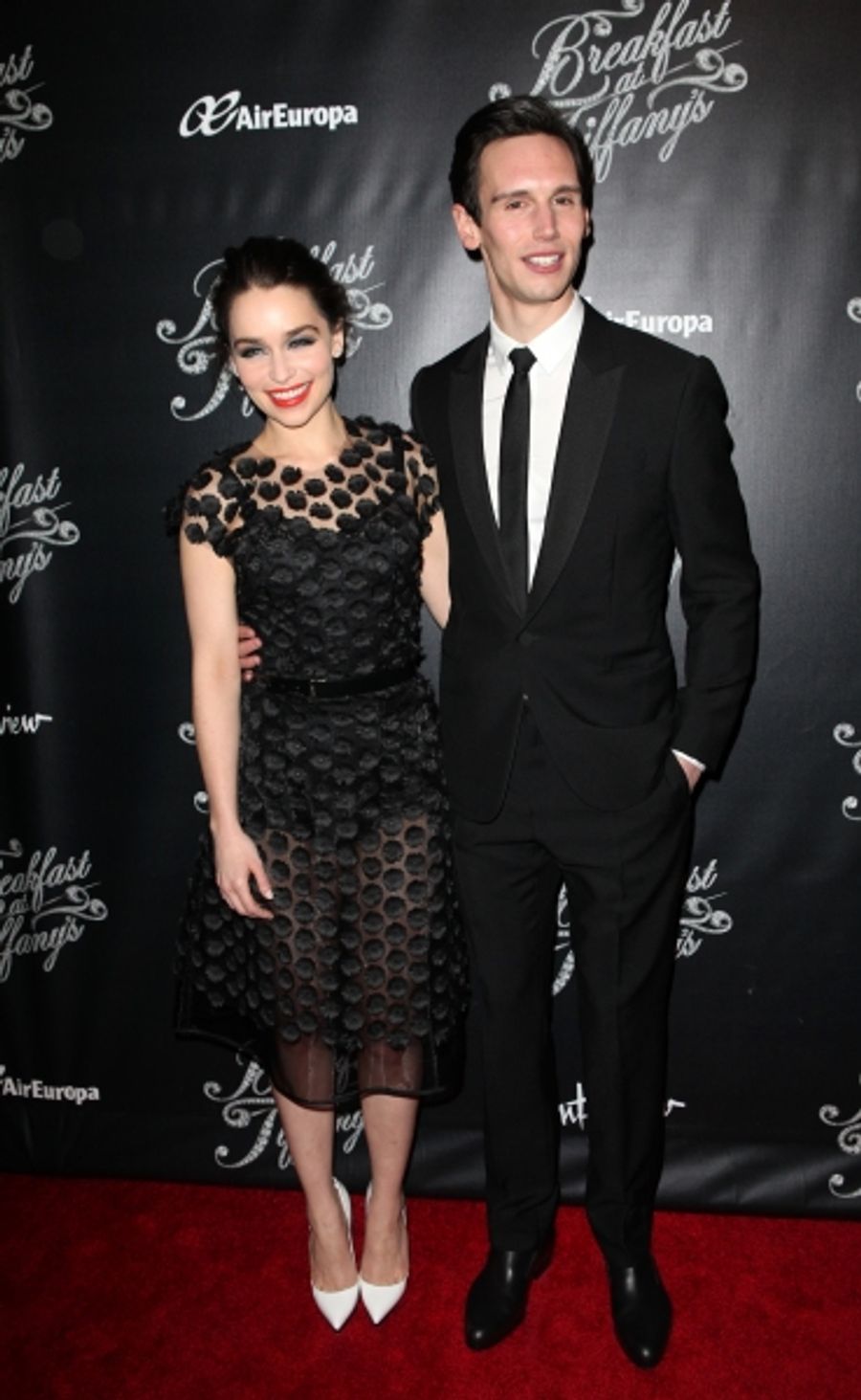 Photo Coverage: Emilia Clarke, Cory Michael Smith and More at BREAKFAST AT TIFFANY'S Black & White Bash Image