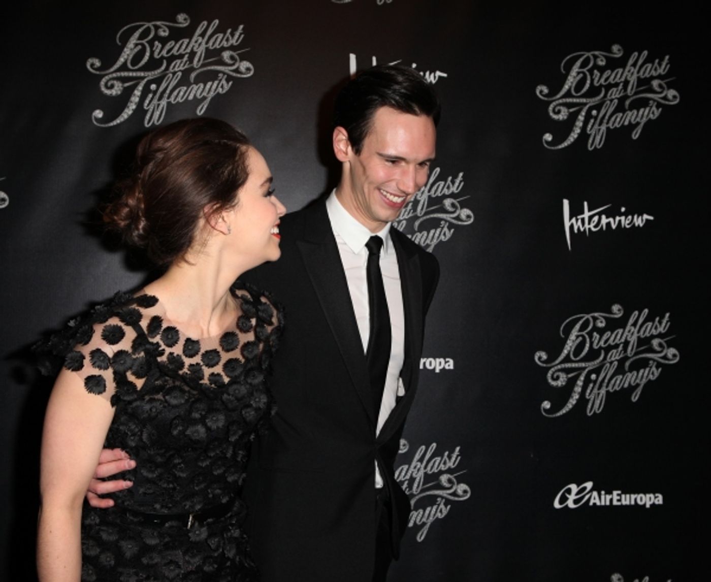 Photo Coverage: Emilia Clarke, Cory Michael Smith and More at BREAKFAST AT TIFFANY'S Black & White Bash  Image