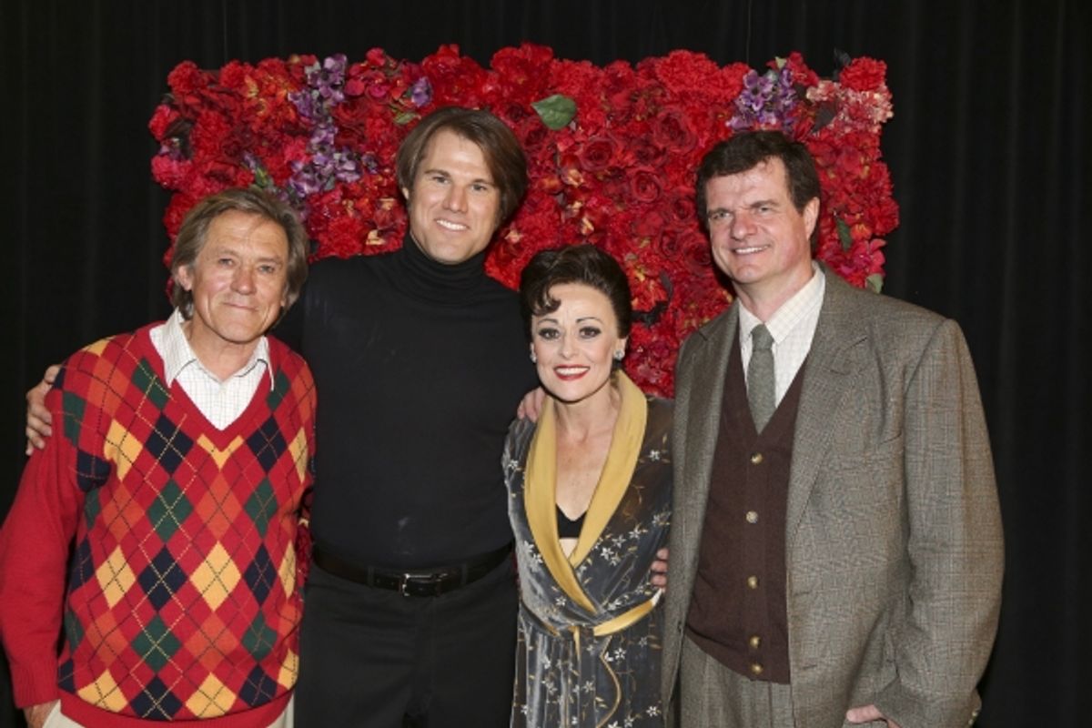 Miles Anderson, Erik Heger, Tracie Bennett and Michael Cumpsty at 