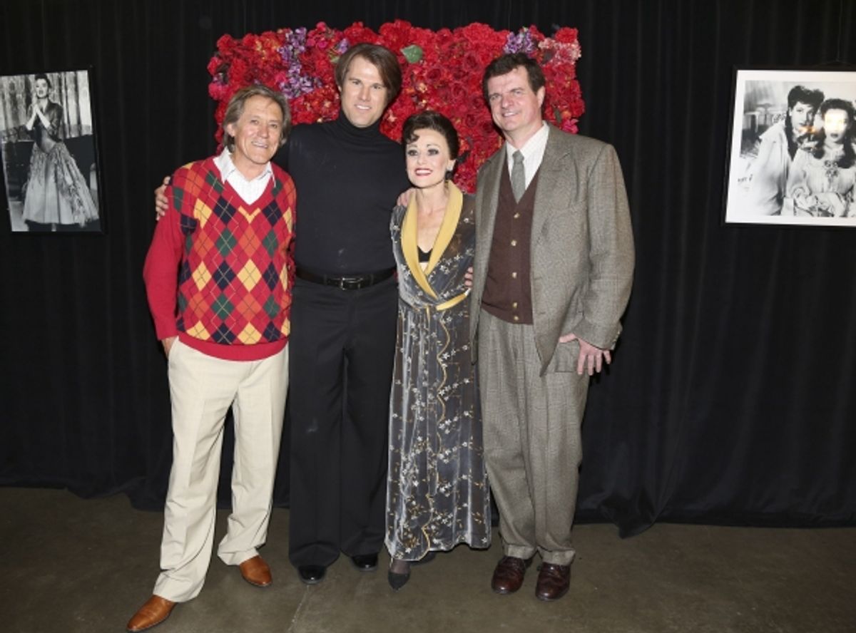 Miles Anderson, Erik Heger, Tracie Bennett and Michael Cumpsty at 