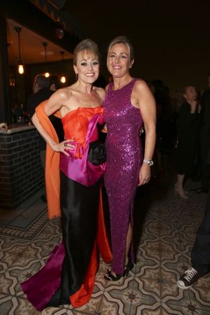 Cast member Tracie Bennett and sister Debra Birtwistle @ BroadwayWorld Cast member Tracie Bennett and sister Debra Birtwistle Photo