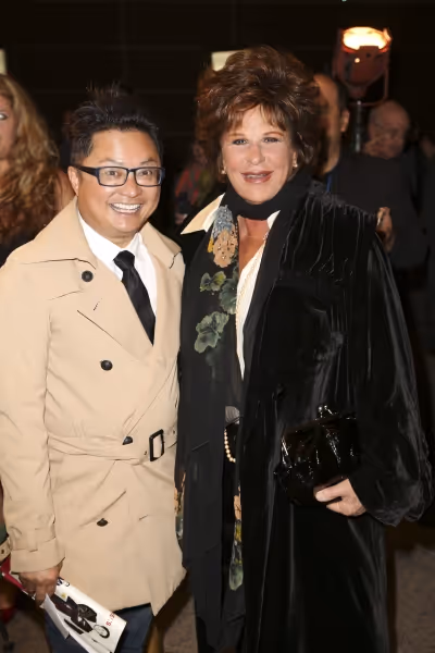 Alec Mapa and Lainie Kazan Photo