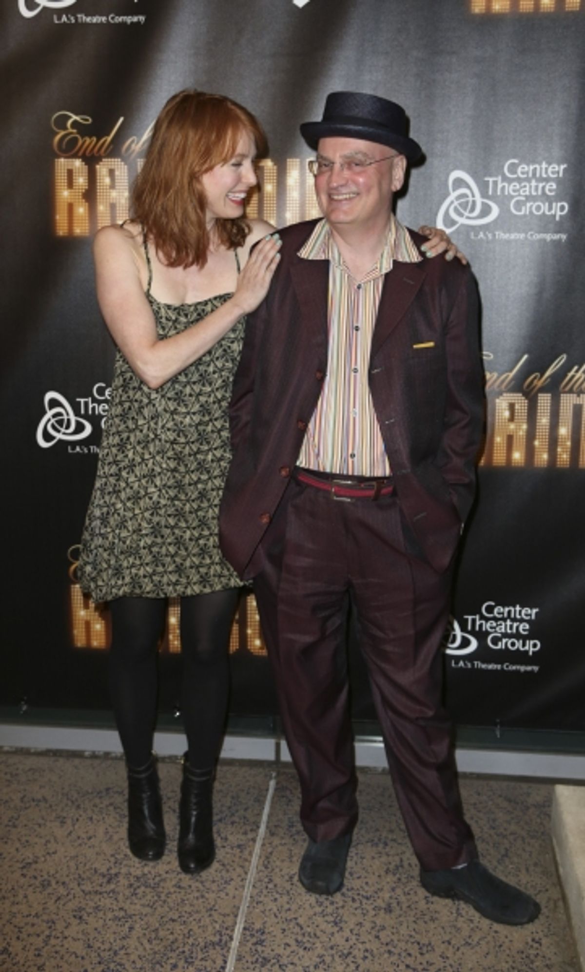 Alicia Witt and Terry Johnson at 