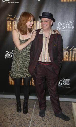Alicia Witt and Terry Johnson @ BroadwayWorld Alicia Witt and Terry Johnson Photo