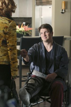 Susan Sullivan, Nathan Fillion @ BroadwayWorld Susan Sullivan, Nathan Fillion Photo