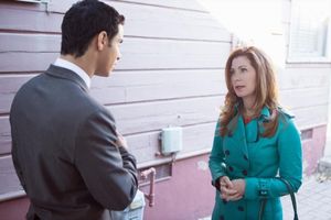 Elyes Gabel, Dana Delany Photo