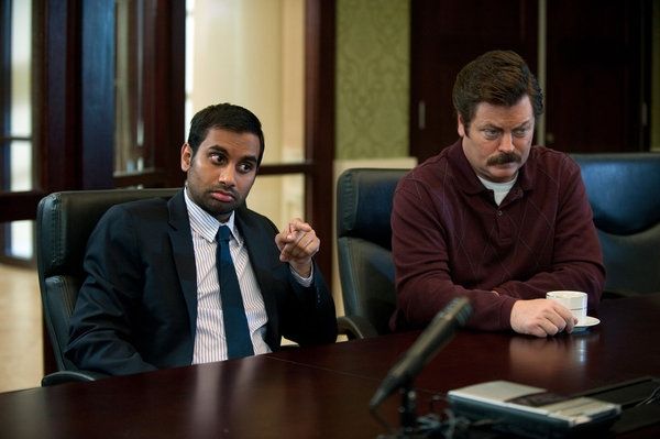AZIZ ANSARI, Nick Offerman Photo
