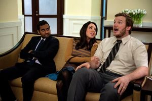 AZIZ ANSARI, Aubrey Plaza, Chris Pratt Photo