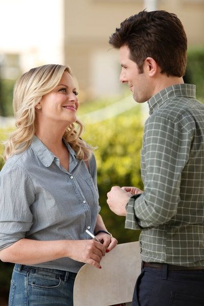 Amy Poehler, Adam Scott Photo