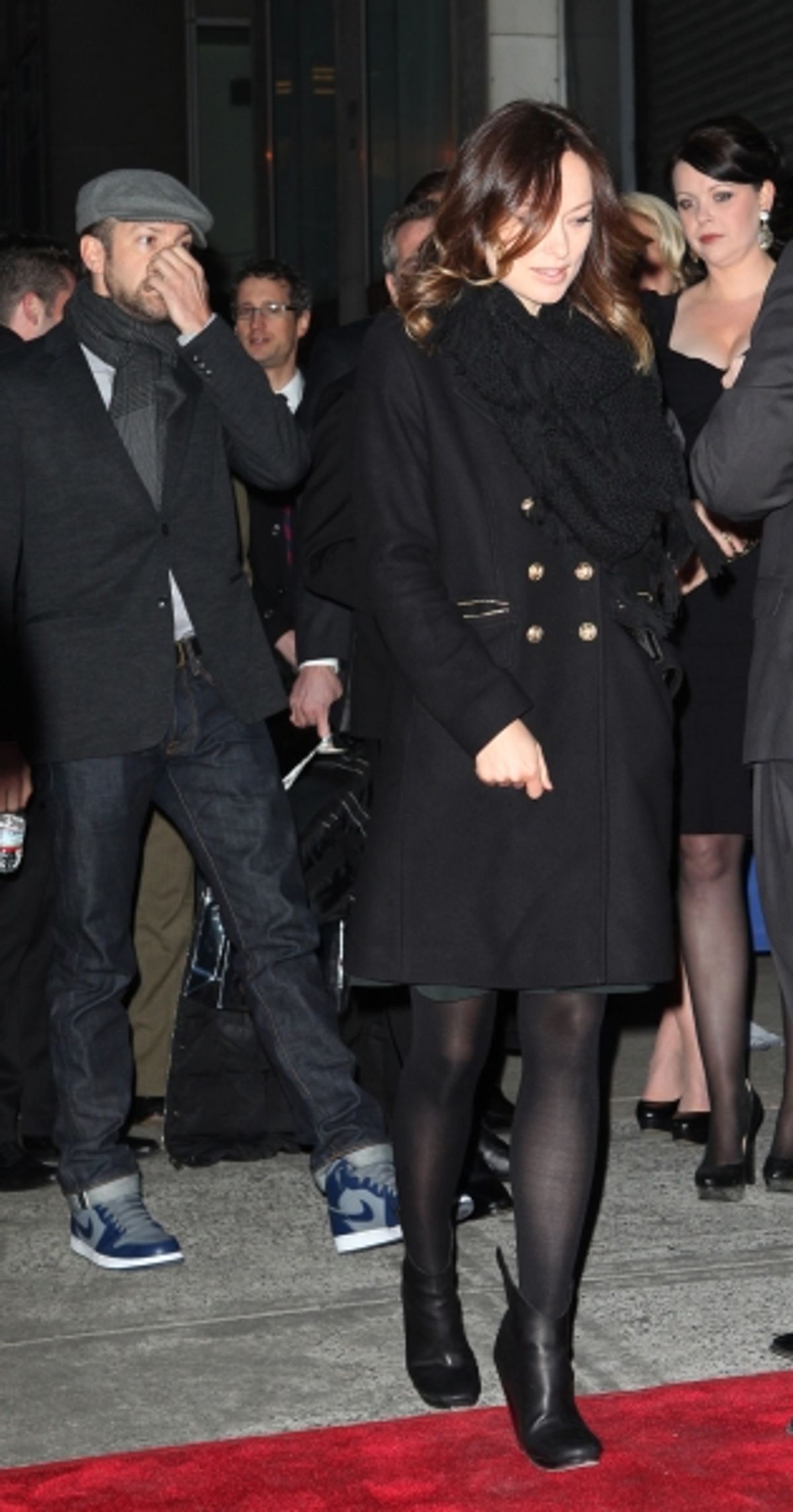 Jason Sudekis & Olivia Wilde  at 