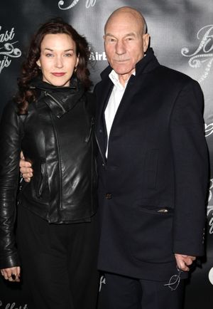 Sunny Ozell & Patrick Stewart Photo